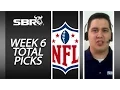 NFL Week 6 Sharp vs Swinger Total Picks