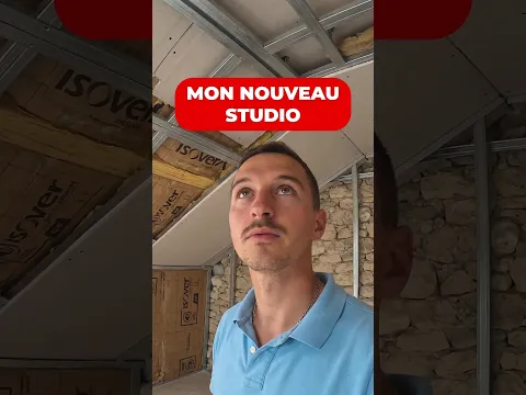 Construction Studio: Rénovation et Faux Plafond en Cours #shorts
