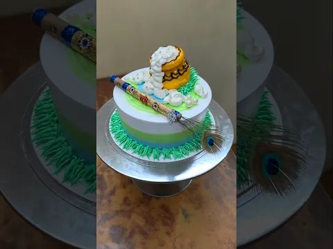 Janmashtami Matka Cake #cake #cakedecorating #matkacake #janmashtamicake