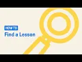 How to Find a Lesson Edpuzzle Tutorial