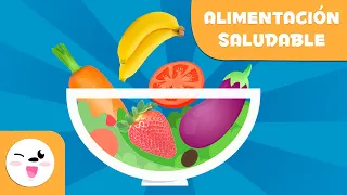 Alimentación saludable para niños - Hidratos de carbono, grasas, proteínas, vitaminas...