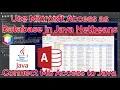 Connect Microsoft Access to Java - Netbeans