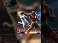 Download Lagu Muscular White Meow Meow Vs Muscular Brown Aw Aw.  #cat  #ai #kitten #cute #BoxingShowdown