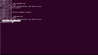 How To Enable or Disable CGI Scripts in Apache