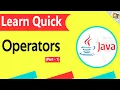 Operators Part 1 Java Tamil Tutorial No 9