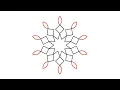 Simple Python Turtle Graphic and Code Spirograph 1