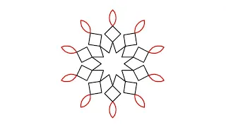 Simple Python Turtle Graphic and Code Spirograph 1
