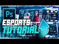 HOW TO MAKE A CLEAN ESPORTS HEADER Tutorial