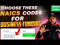 MAXIMIZE Your Business FUNDING Top NAICS Codes for 2024