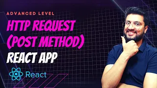 HTTP Request in React POST Method React Tutorials in Hindi