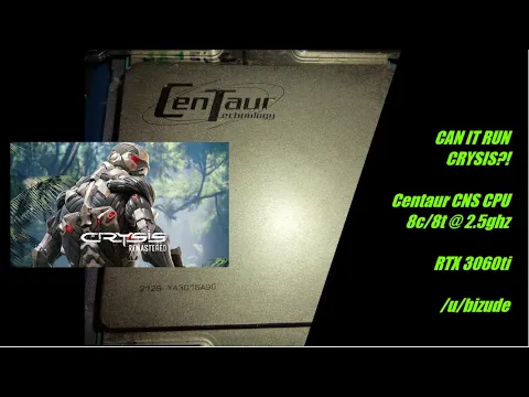 Can it run Crysis? Centaur's 8-core x86 CPU with AVX-512 tested!