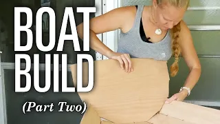 Emily Builds a Sailboat – STITCH THE PLANKS – CLC Eastport Nesting Pram (Ep 2)