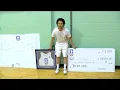 Miracola the Miracle Temperance man world record holder wins 100 000 at 3-point shot tournament