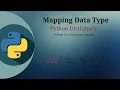 Python Dictionary Python Mapping Data Type