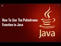 Basic Calculator Palindrome Pattern and using Java