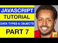 JavaScript - Data Types Objects