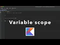 Kotlin Tutorial Variable Scope