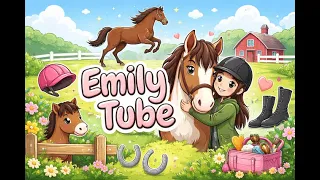 From Nervous to Riding | My Beginner Horseback Riding Lesson.|Emily Tube