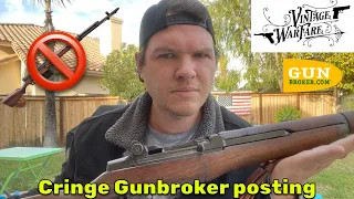 Cringe Gunbroker Posting Military surplus is ridiculous