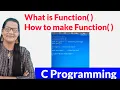 Function in C Programming in Hindi How to make Program using Function Hindi