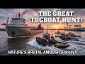 Wild Tugboats Hunt Down a Helpless Freighter