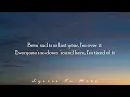 Anne Marie – SAD B!TCH (lyrics) (Acoustic)