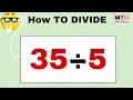 35 divided by 5 35 5 Value of