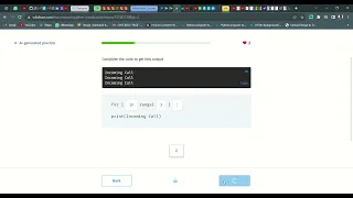 40 Al generated practice Introduction to Python Sololearn