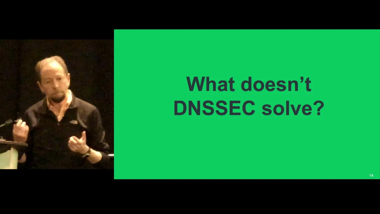 DNSSEC  What it is and what it isn't