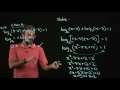 Math 6 M3 S4 4 Solving Logarithmic Equations Example 2