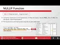 8 4 Conversion Functions- Null Related NVL NVL2 NULLIF COALESCE Functions