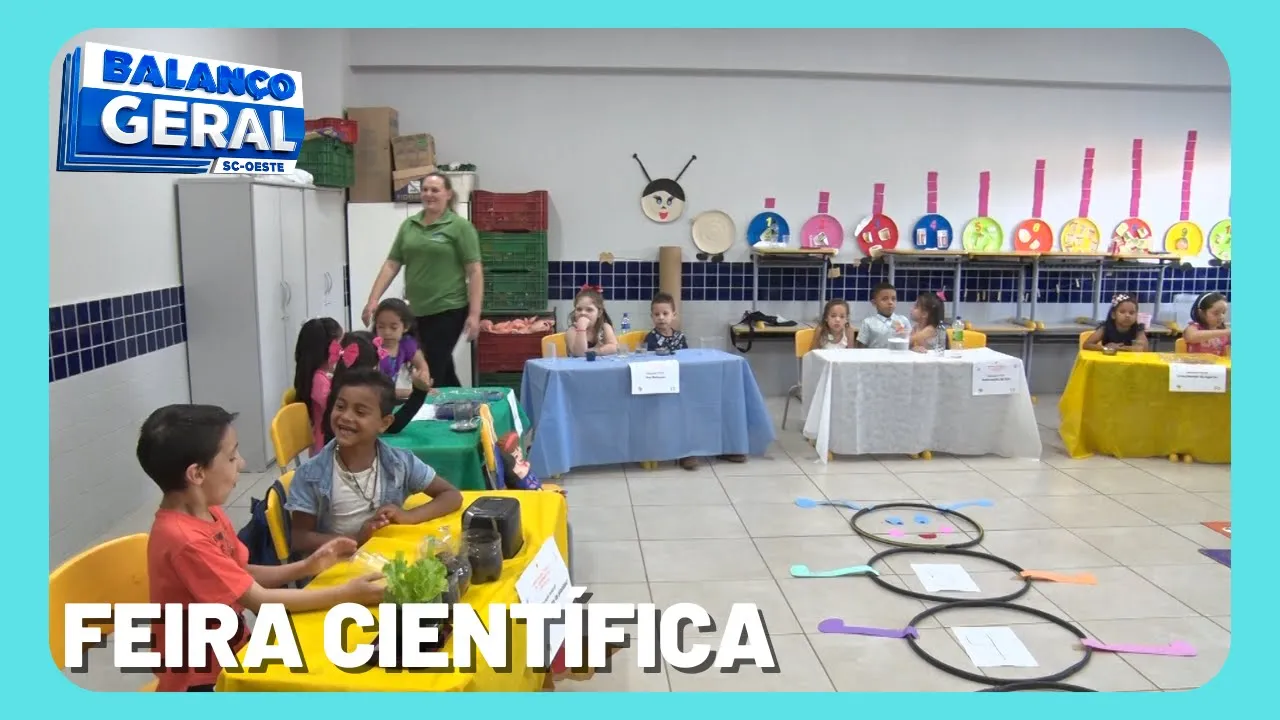 Alunos da rede pública de Seara apresentam feira científica e mostra cultural