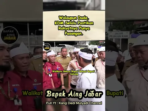 KANG DEDI BERTEMU WALIKOTA DAN BUPATI BEKASI DI KOTA BEKASI🤣