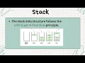 Stack implementation using array in c