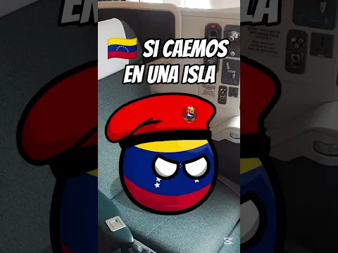 Nunca digas esto en un avión (créditos a: @gastiobeiderandom) #shorts #polandball #humor