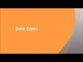 Datatypes in Python Python Programming VHNSNC Autonomous