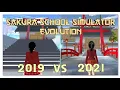 Sakura School Simulator Game Evolution | Oldest Version VS Latest Version (Part 1)