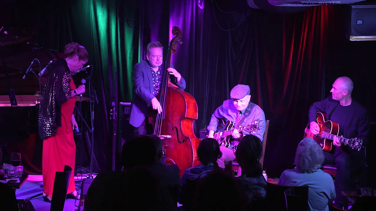 "Honeysuckle Rose" @ WE LIKE IKE 100th anniversary tribute, with Sandie White (vocals)