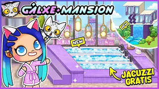 💜🛁 ¡Creo la VERSIÓN GRATUITA de la MANSIÓN GALXE! JACUZZI/ PISCINA desde cero en Avatar World · P4