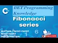 FIbonacci series C simple and logical on visual studio