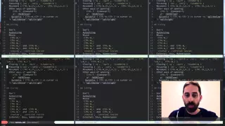 Vim screencast Splits basic operations