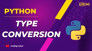 Type Conversation in Python in hindi python tutorial for beginners