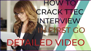 How to to crack TTEC interview in One Go