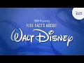 5 Facts about Walt Disney