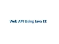 Java EE REST Services