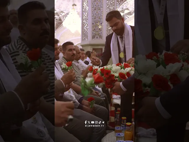 ⁣الحفل المركزي البهيج في العتبة الكاظمية المقدسة ضمن فعاليات مهرجان ربيع الولادة السادس