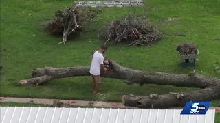Resident recalls terror as overnight storm tears through Norman leaves thousands without power