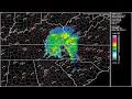 2021 Fred - Knoxville TN WSR-88D Radar Animation 1280x720