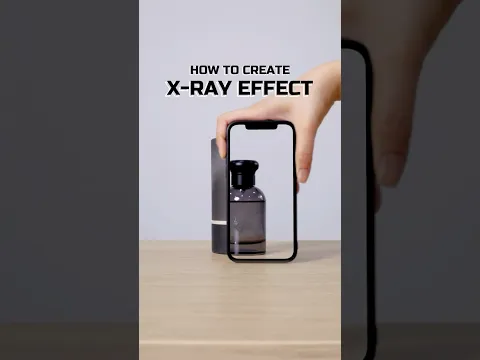See right through your videos with this unexpected X-ray effect. 👀🩻#inshot #trending #reels #viral