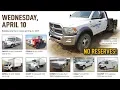 Vehicles and equipment auction April 10 2019 Purple Wave